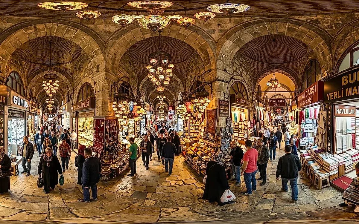 Historical Bursa Grand Bazaar & Bedesten