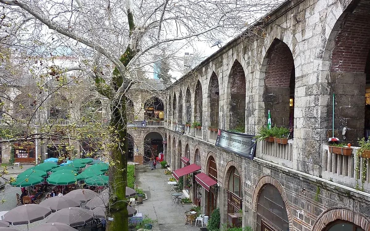 Historical Koza Han (Silk Bazaar)