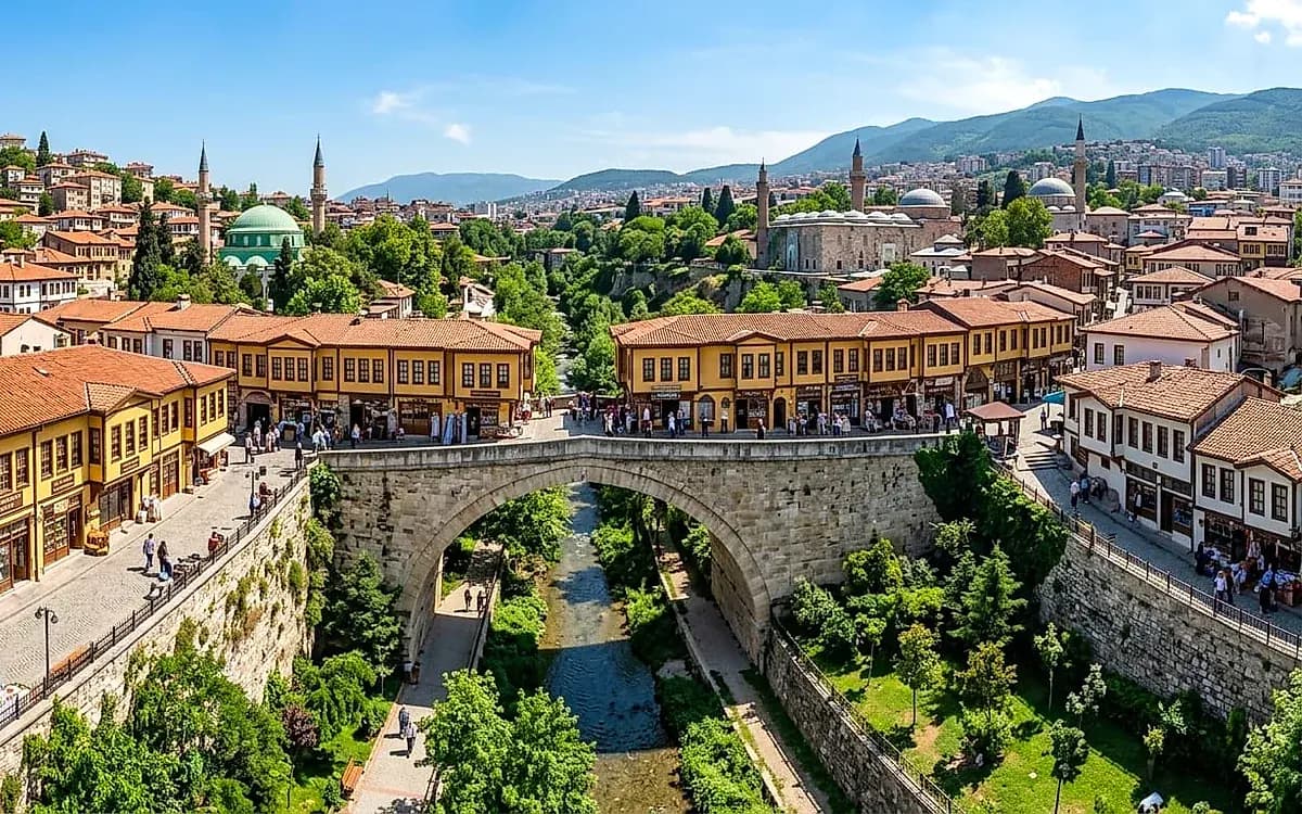 Historical Irgandı Bridge: One of the World's 4 Covered Bazaar Bridges