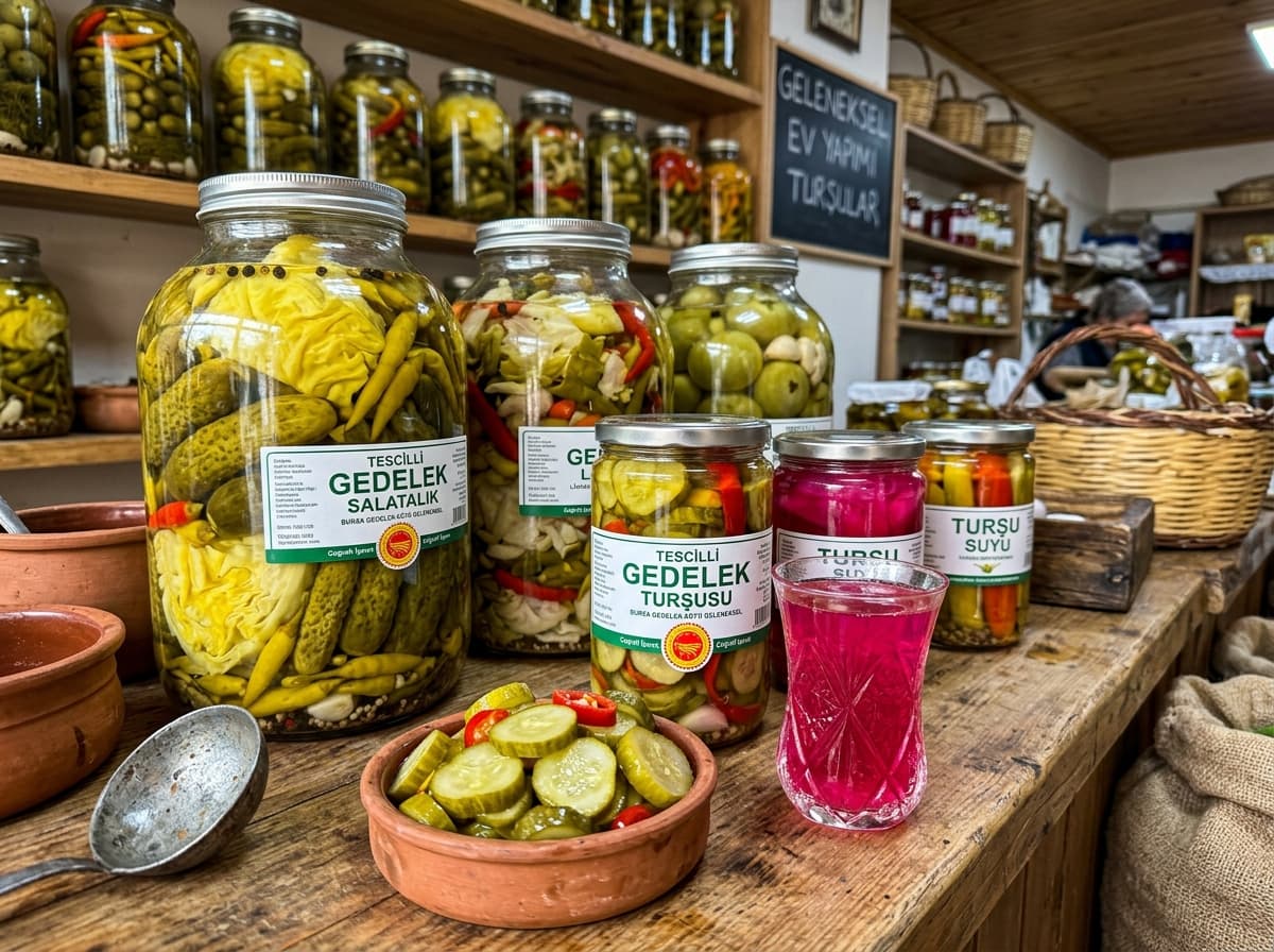 Gedelek Eingelegtes Gemüse (Turşu)
