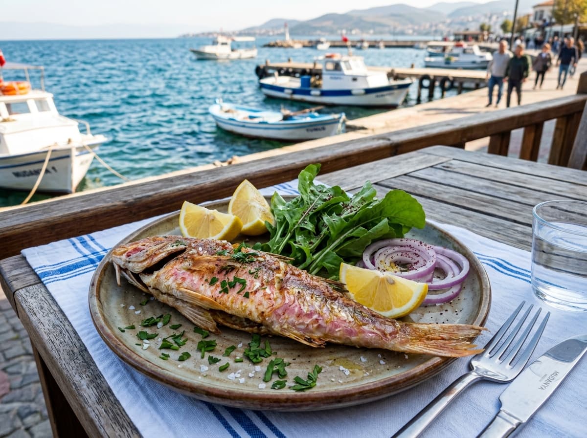 Historisches Mudanya Meerjungfrau Fischrestaurant (Promenade)