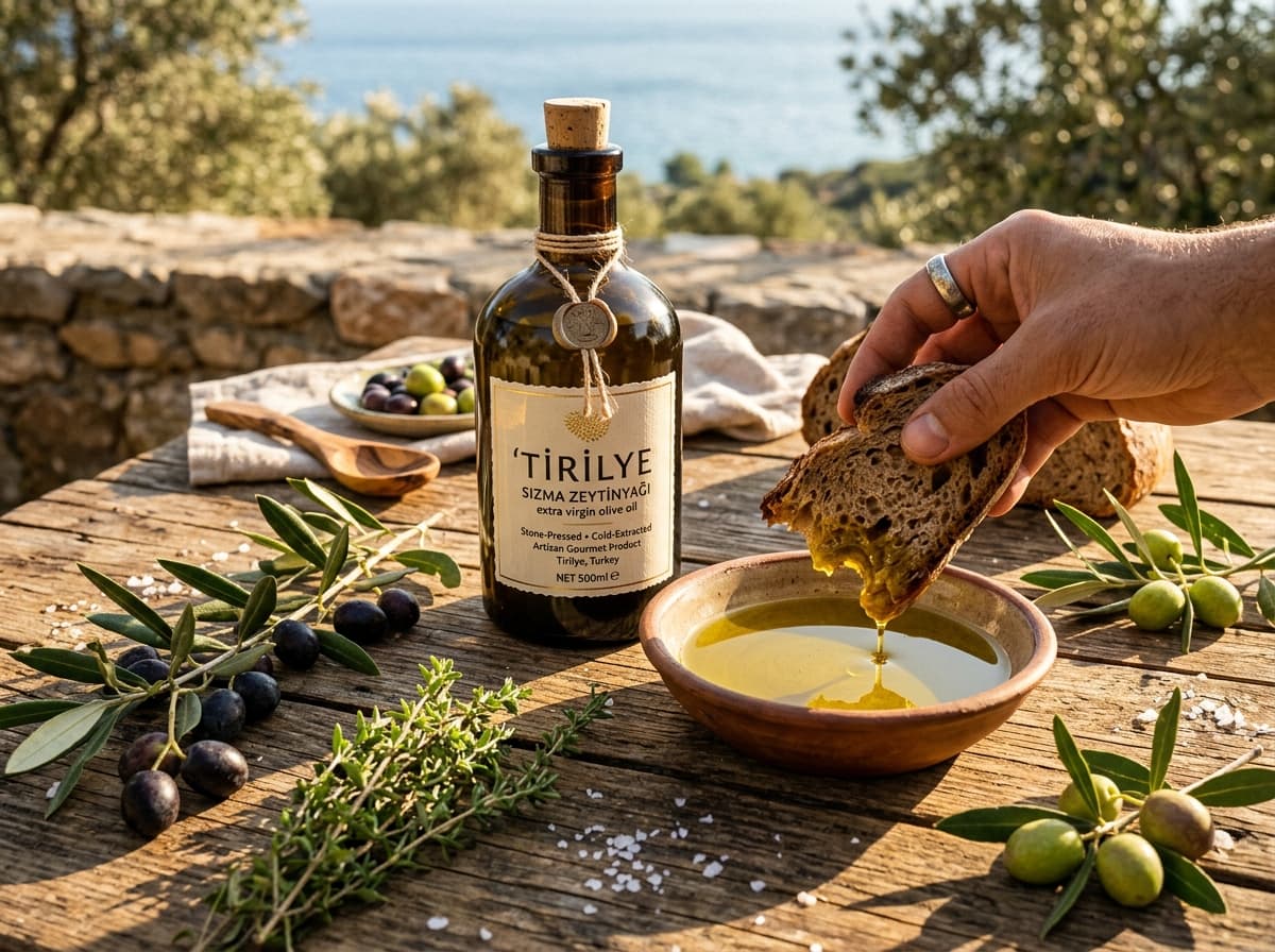 Tirilye Kaltgepresstes Olivenöl