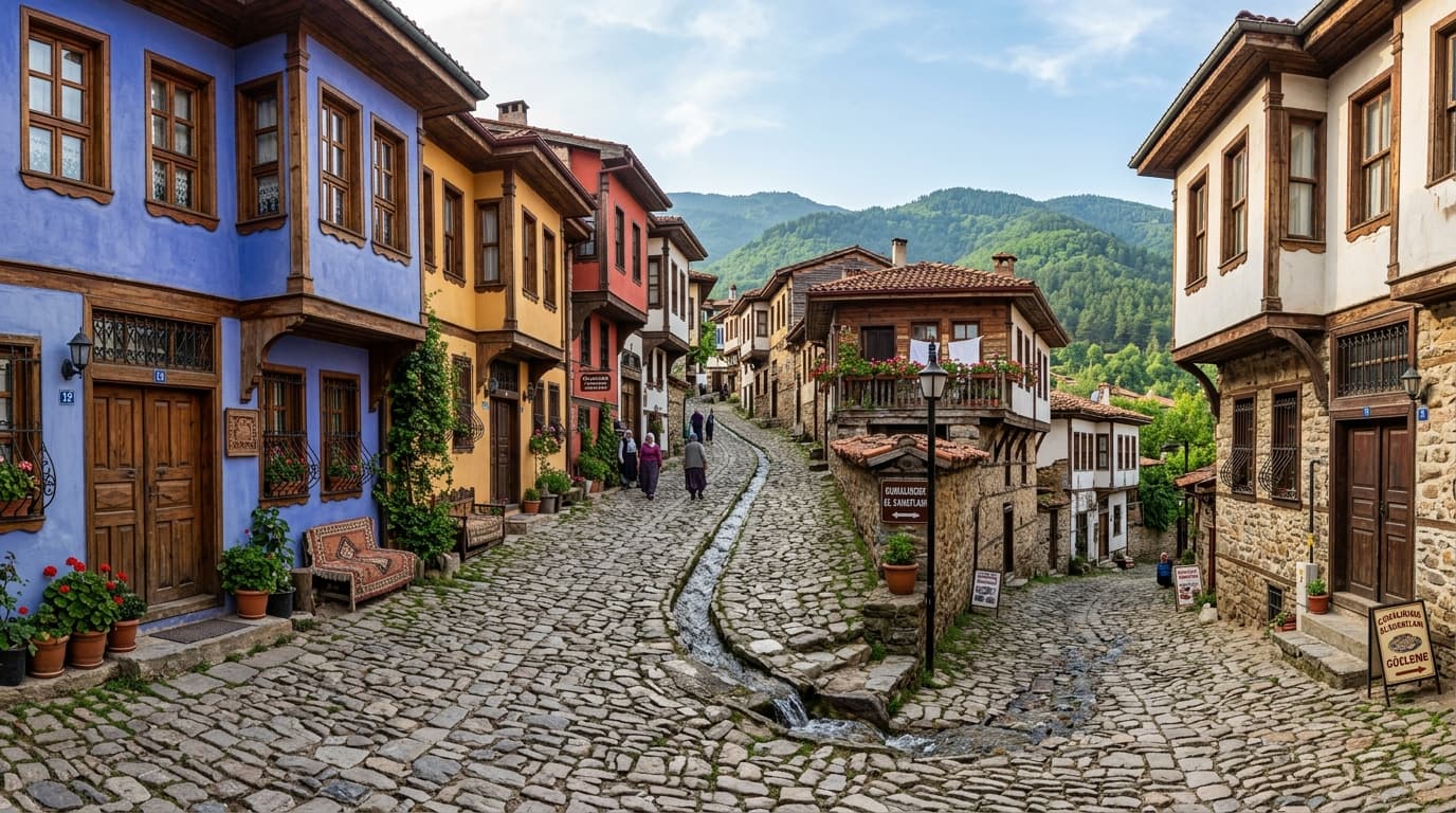 Osmanisches Dorf Cumalıkızık: UNESCO-Weltkulturerbe, Gin-Sortiment und Frühstücksführer
