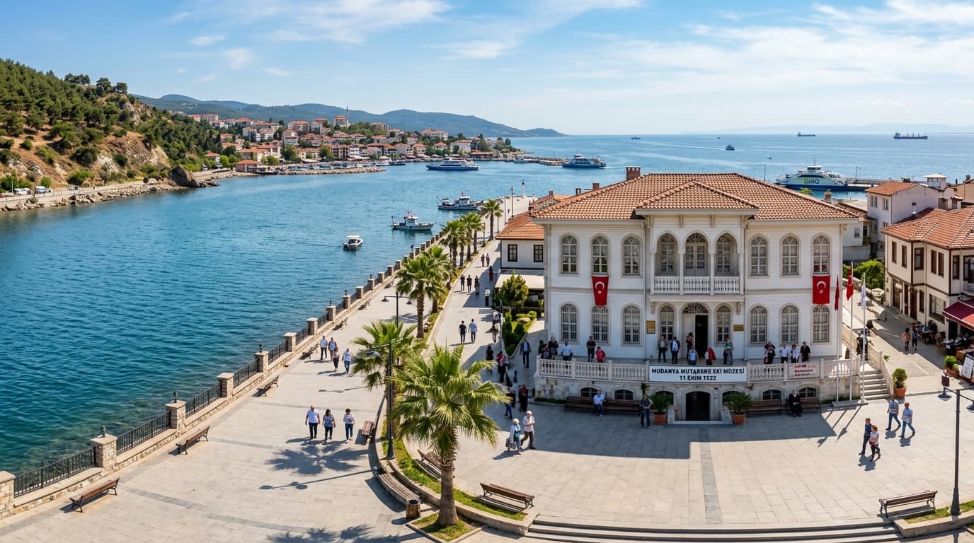 Mudanya Waffenstillstandshaus Museum & Historischer Platz