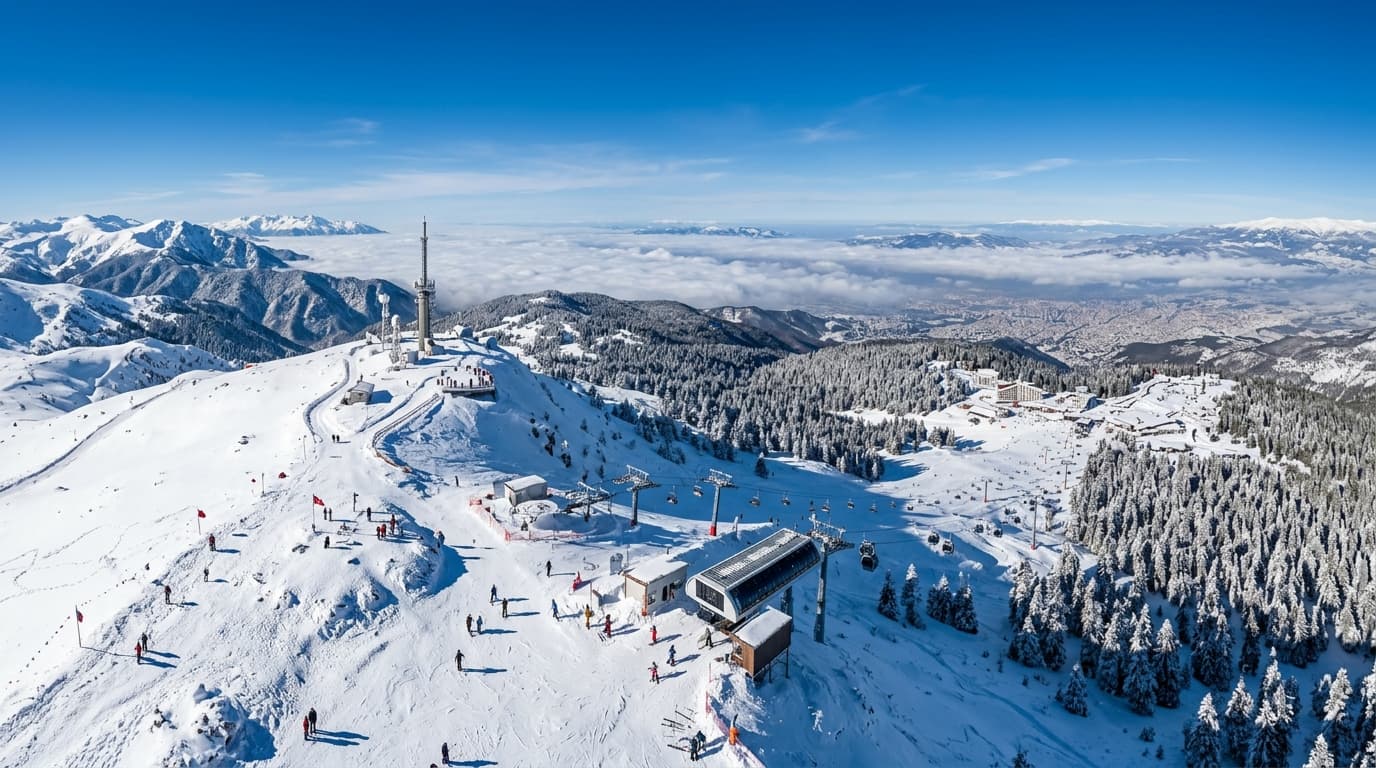 Vier-Jahreszeiten-Uludağ-Führer: Skifahren, Snowboarden, Seilbahn und Gipfelwanderungen