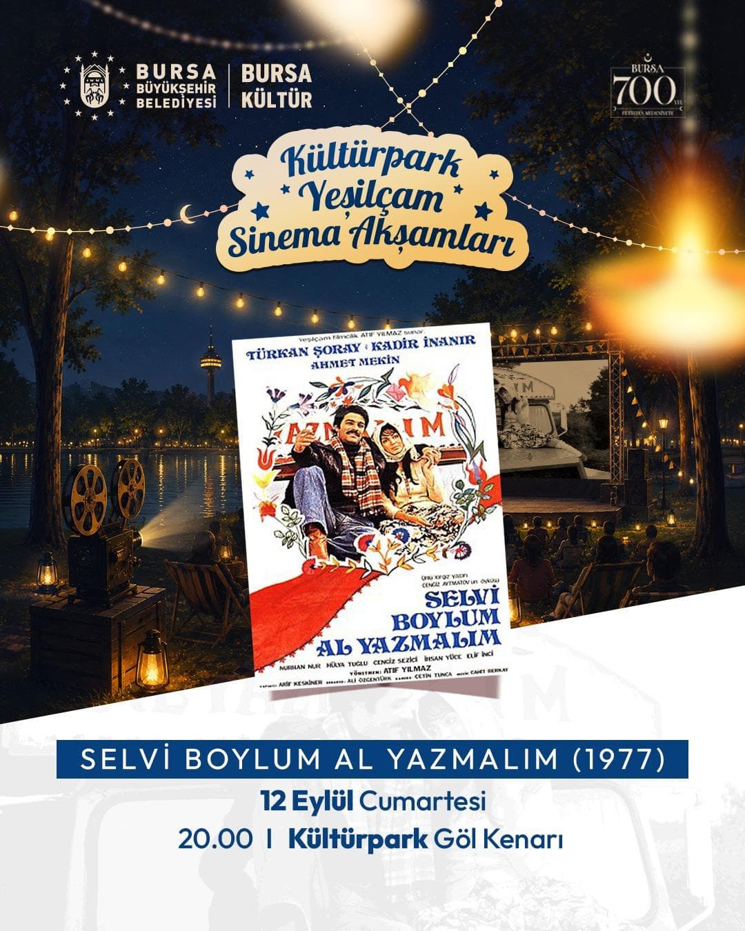 Selvi Boylum Al Yazmalım - Yeşilçam Sinema Akşamları