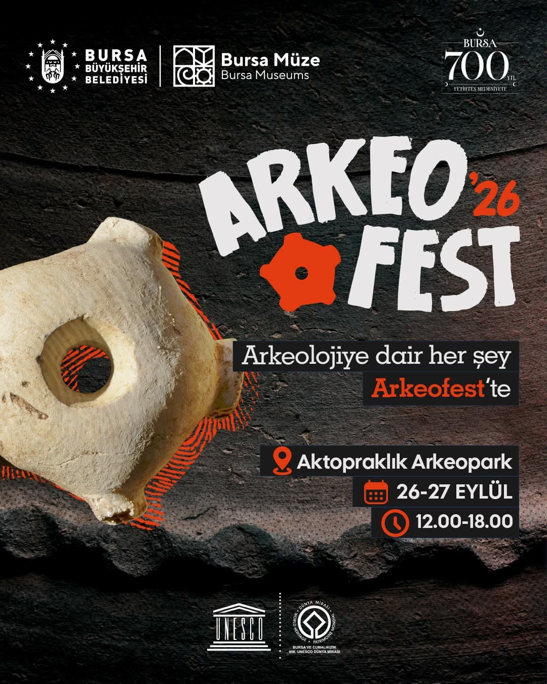 2026布尔萨考古与历史遗产文化节 (ARKEOFEST)