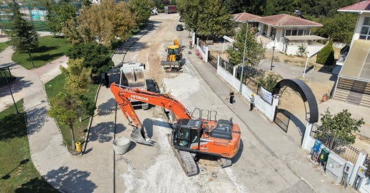 Dauerhafte Lösung für die Infrastruktur in Kayapa TOKİ von der Metropolitan Municipality
