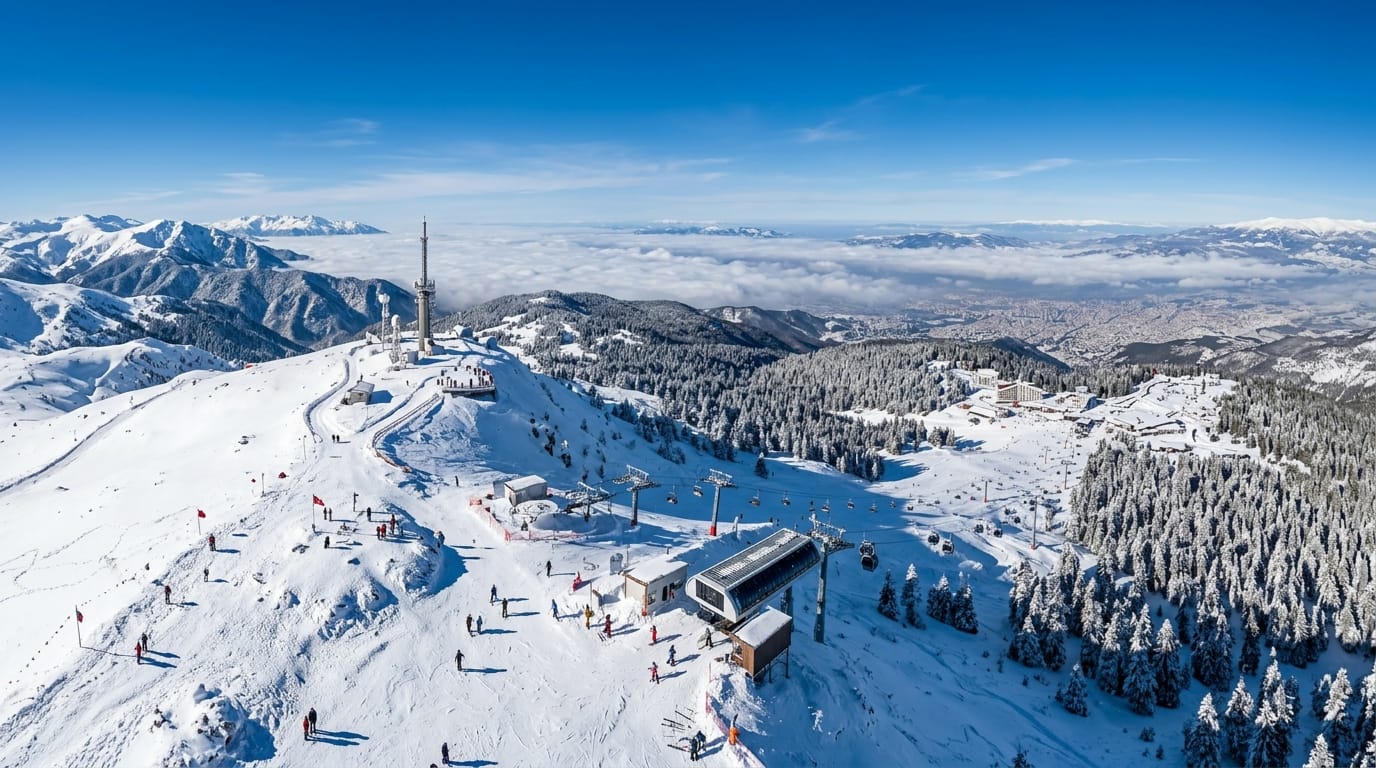 Uludağ-Nationalpark und Gipfel: Wintersport, Gletscherseen und Trekkingführer