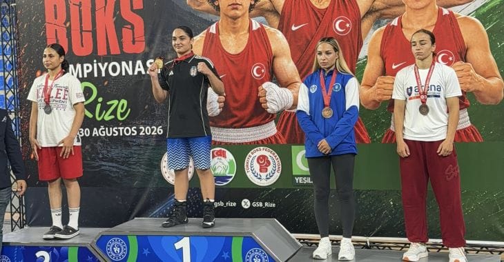 Important success from boxers from Büyükşehir Belediyespor