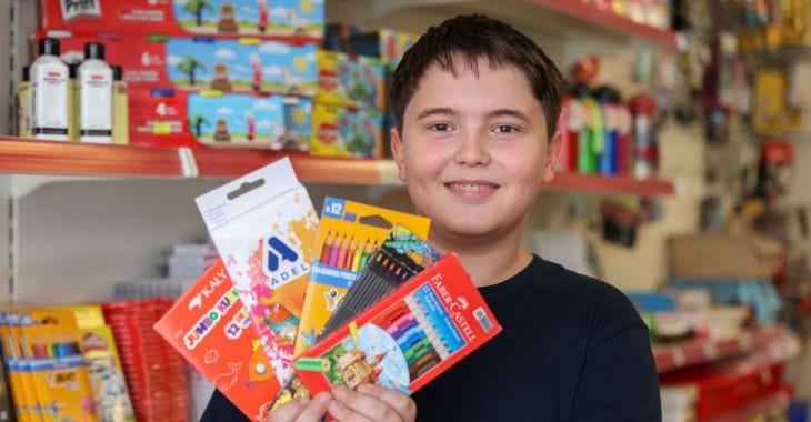 Metropolitan Municipality provided stationery support to 23 thousand 468 children