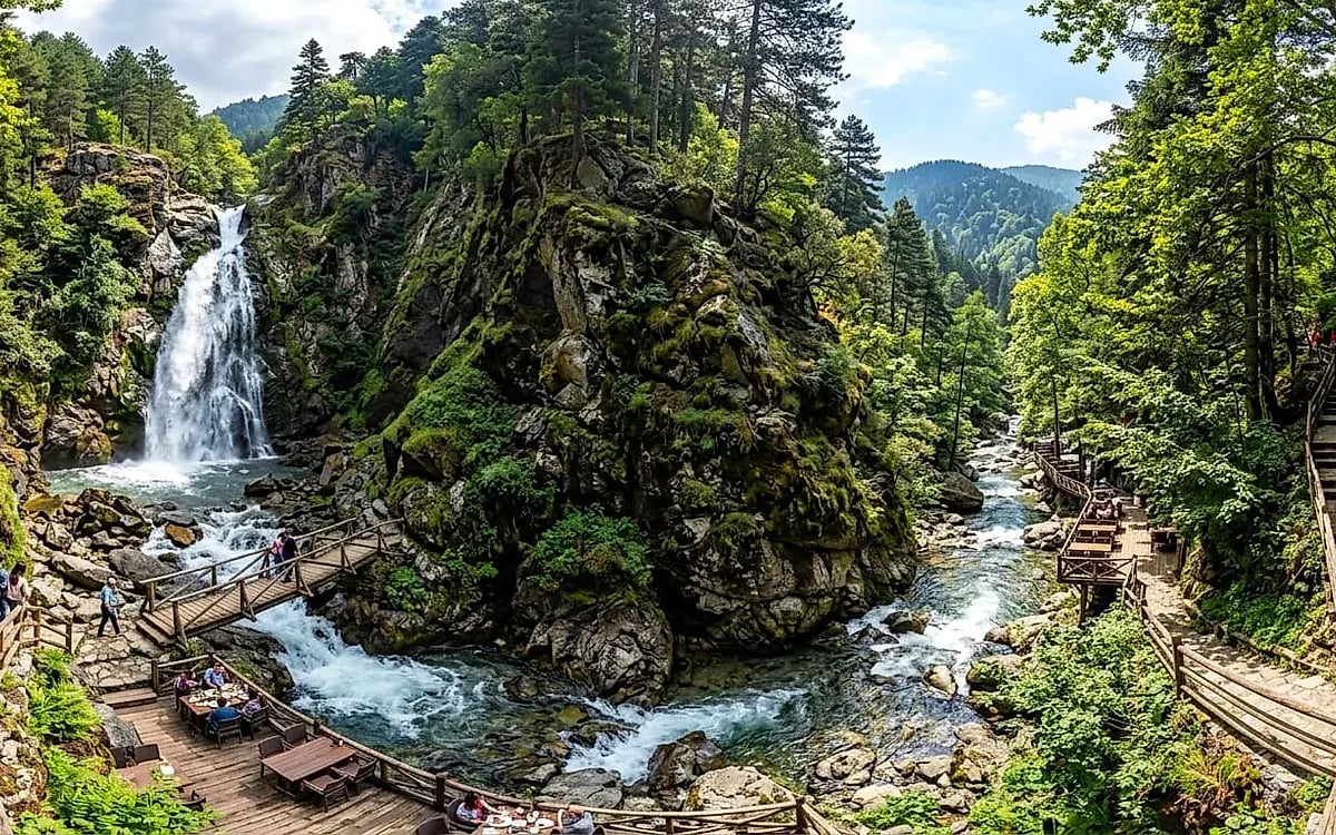 Saitabat-Wasserfall & Schlucht (Kestel) - Bursa Kestel Gezilecek Yerler