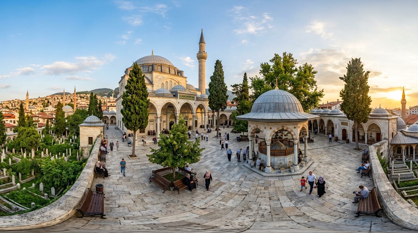 Emir-Sultan-Moschee und sozialer Komplex: Spirituelles Herz von Bursa und Reiseführer